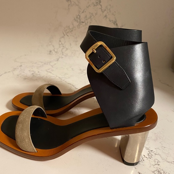 Celine BAM BAM Leather and Suede Sandals -never worn once! - Picture 9 of 9